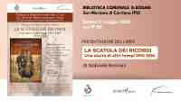  Presentazione del libro La scatola dei ricordi, Una storia di altri tempi 1915-1954   di Gabriele Romani 