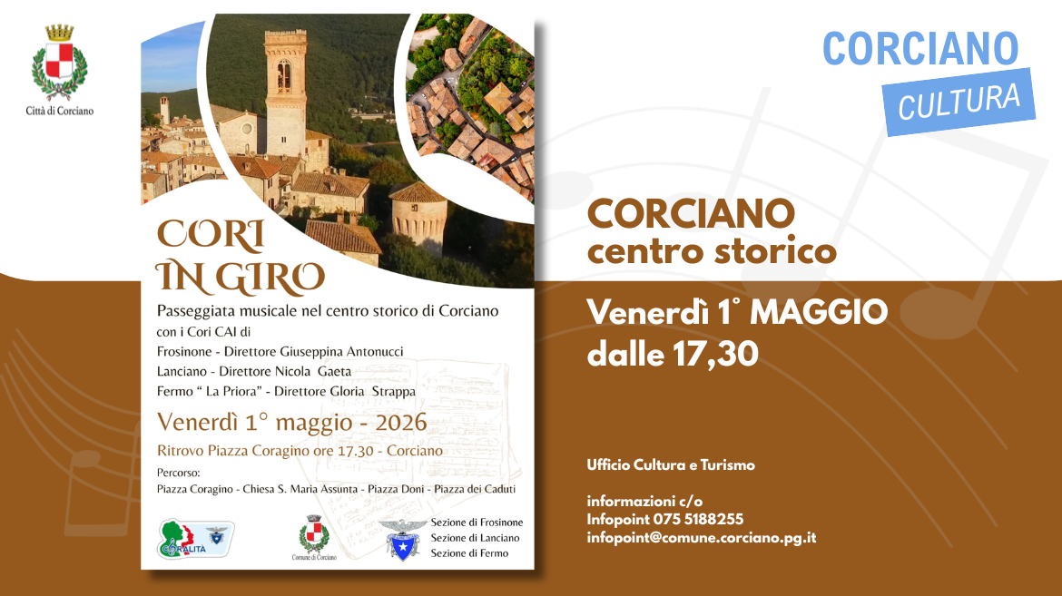CORI IN GIRO, un viaggio musicale tra cultura e territori dei Cori CAI -Club Alpino Italiano