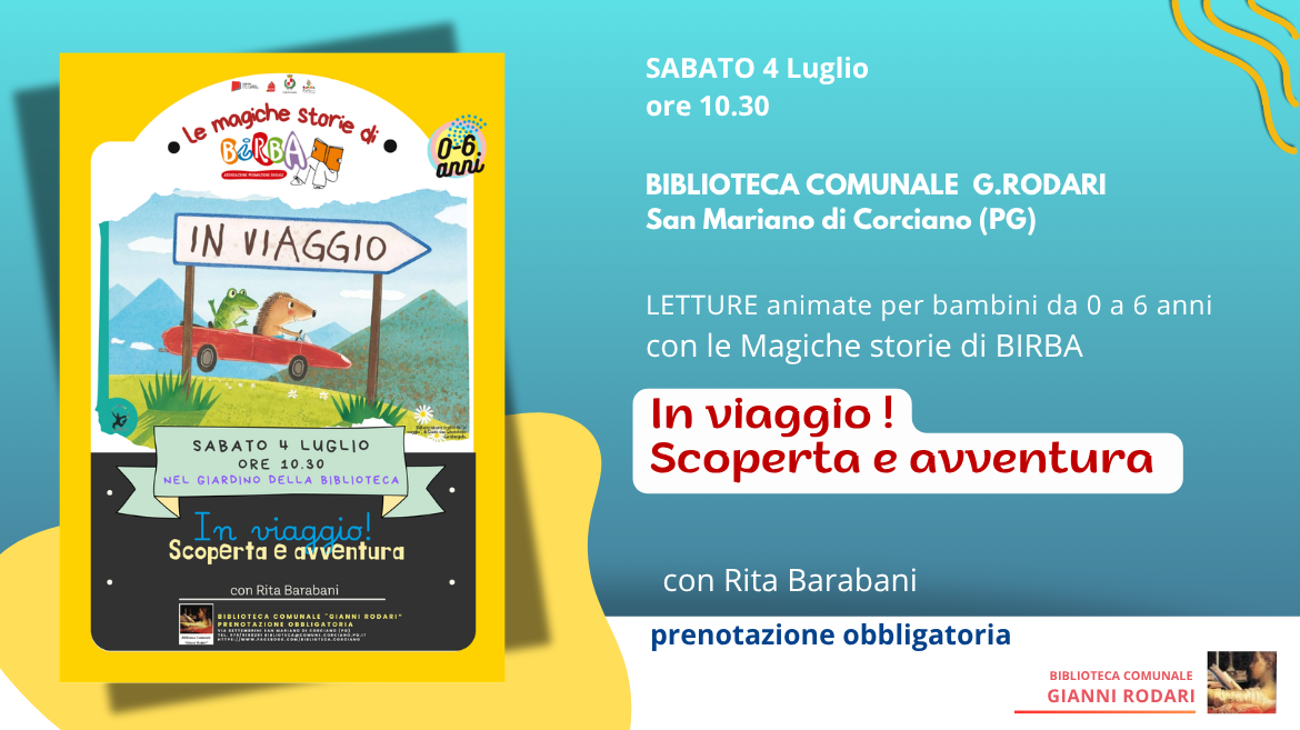 Letture animate con le Magiche storie di BIRBA chi legge APS