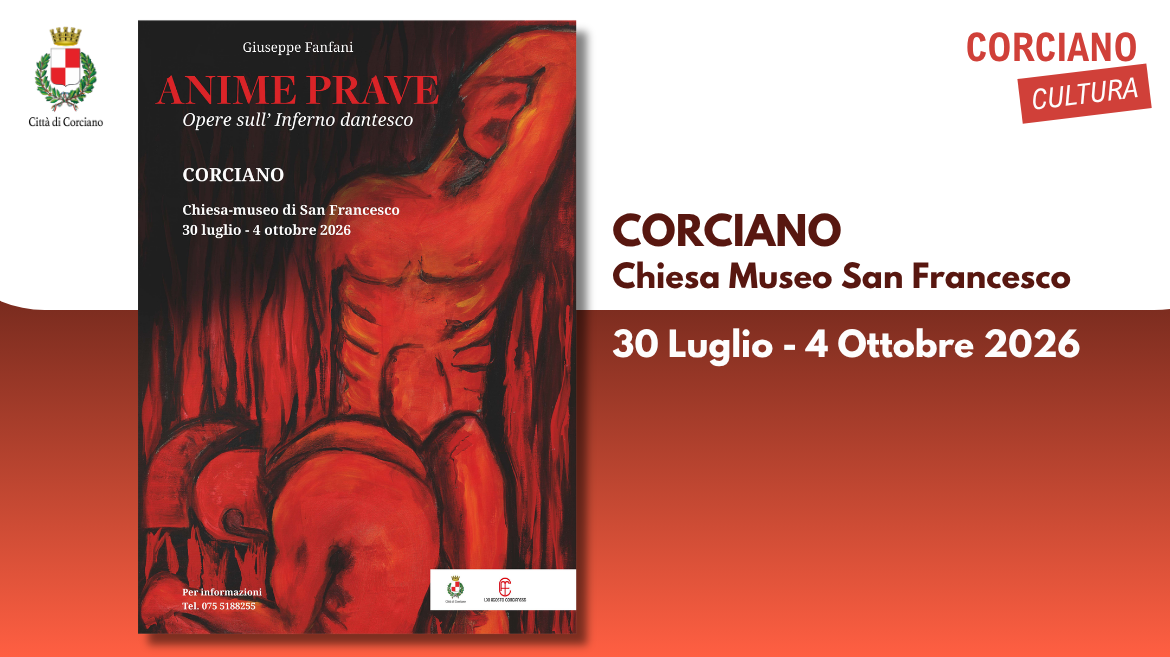 Mostra d�arte Anime prave. Opere sull�Inferno dantesco di Giuseppe Fanfani