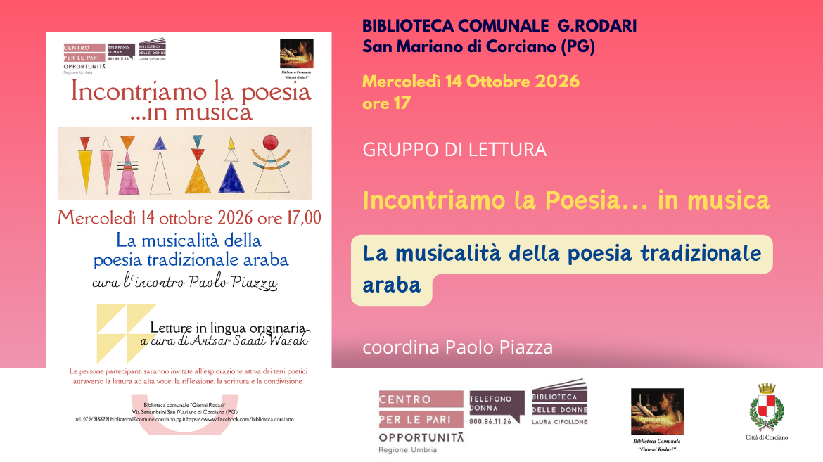 Incontriamo la poesia...in musica. La musicalit� della poesia tradizionale araba