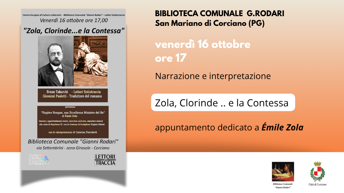 Zola, Clorinde...e la Contessa. Narrazioni e interpretazioni di \